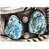 Image 5 : Vintage Navajo Sterling Turquoise Watch Bracelet
