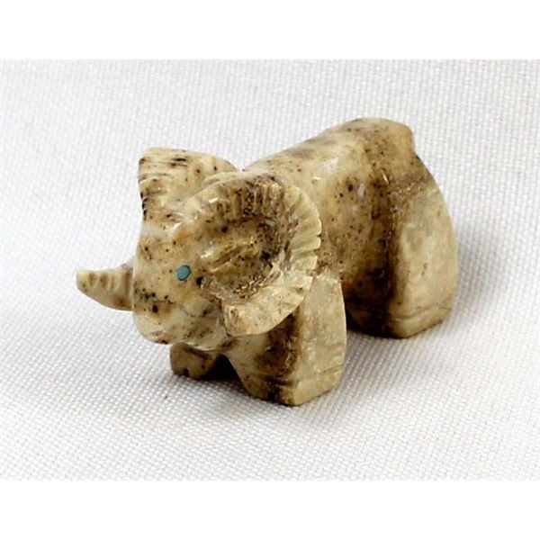 Zuni Stone Ram Fetish by Dave Cooeyate