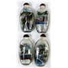 Image 6 : Set of Chinese Reverse Painted Snuff Bottles