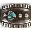 Image 3 : Navajo Old Pawn Sterling Turquoise Watch Tips