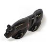 Image 1 : Zuni Carved Jet Mountain Lion Fetish, Quandelacy