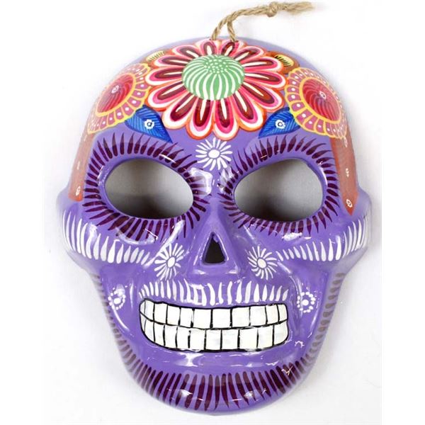 Mexican Pottery Day of the Dead Mask
