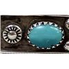 Image 2 : Navajo Sterling Turquoise Tie Bar Clip