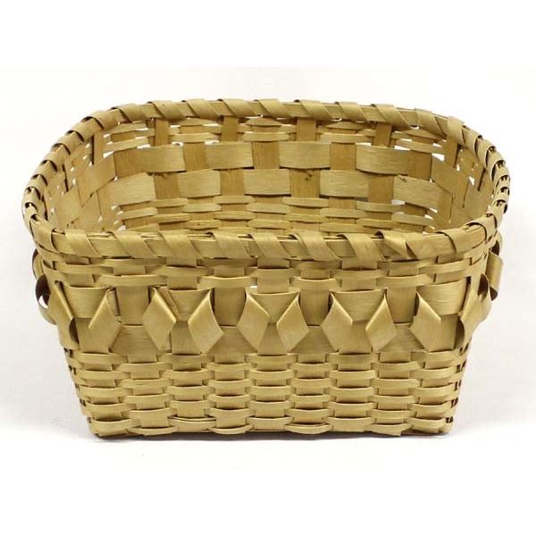 Native American Penobscot Curlique Basket