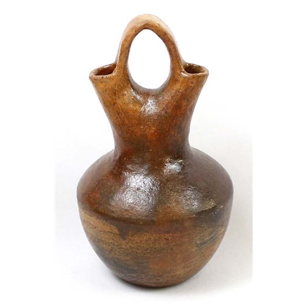 2014 Navajo Pottery Wedding Vase by L. Manygoats