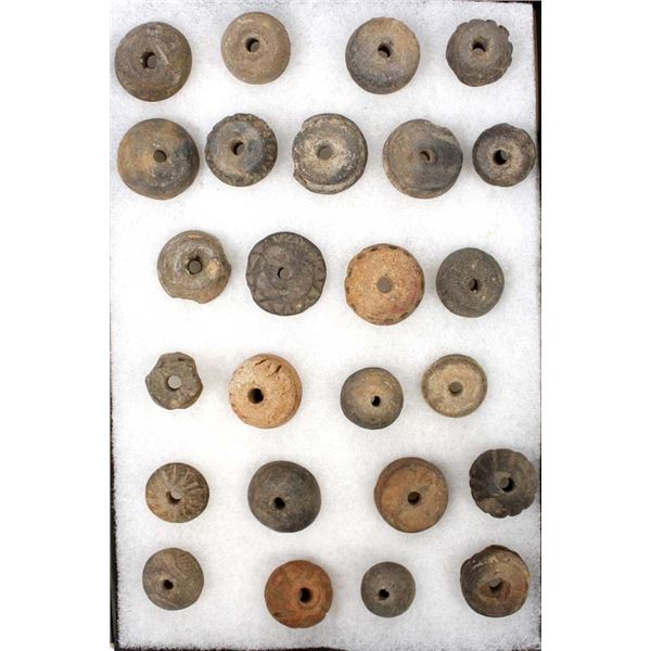 PreColumbian Pottery Whorls