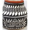 Image 2 : Acoma Hand Painted Ceramic Pottery Bowl