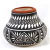 Image 5 : Acoma Hand Painted Ceramic Pottery Bowl
