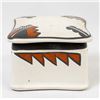 Image 1 : Jemez Hand Painted Ceramic Pottery Trinket Box