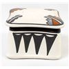 Image 2 : Jemez Hand Painted Ceramic Pottery Trinket Box