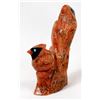 Image 5 : Zuni Apple Coral Double Cardinal Fetish, H Sandy