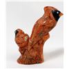 Image 6 : Zuni Apple Coral Double Cardinal Fetish, H Sandy