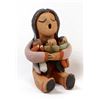 Image 1 : Jemez Pottery Storyteller by Juanita Martinez