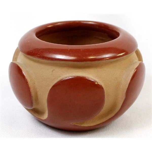 Santa Clara Redware Pottery Jar by Anita L. Suazo