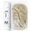 Image 12 : Zuni Picasso Marble Chief Bust Fetish by Bellson