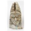 Image 2 : Zuni Picasso Marble Chief Bust Fetish by Bellson