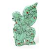 Image 5 : Zuni Turquoise Butterfly Maiden Fetish by Laweke