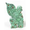 Image 8 : Zuni Turquoise Butterfly Maiden Fetish by Laweke