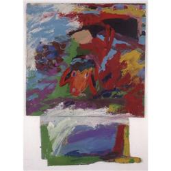 Menashe Kadishman, Israeli painting