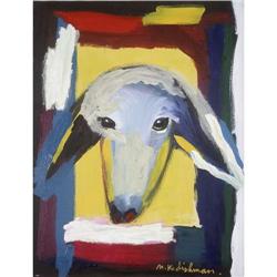 Menashe Kadishman, Israeli painting