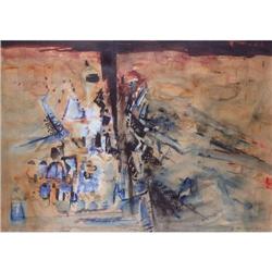 Yosl Bergner, Australian and Israeli painting