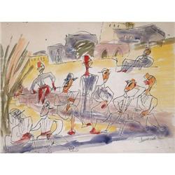 Marcel Janco, Romanian and Israeli painting