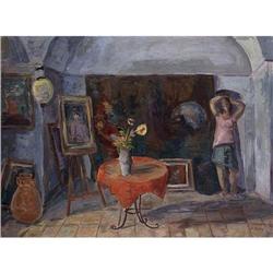 Leo Kahn, Israeli painting