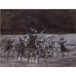 Yosl Bergner, Australian and Israeli painting