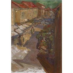 Saul Raskin, Russian, American and Judaica painting
