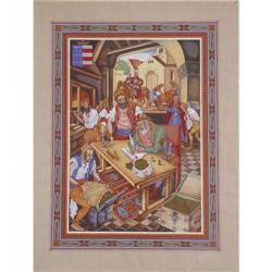 Arthur Szyk, Polish painting