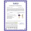 Image 2 : Genuine 9.5 ctw Amethyst & Pearl Earrings 14KT White Gold - REF-31K2V