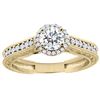 Image 1 : 0.64 CTW Diamond Ring 14K Yellow Gold - REF-111M5A