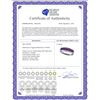 Image 2 : Genuine 2.25 ctw Amethyst Ring 14KT White Gold - REF-54A2K