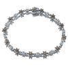 Image 1 : Natural 2.76 CTW Brown Round Diamond Bracelet 14K White Gold - REF-122N4Y