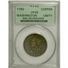 Image 3 : 1783 1C Washington Unity States Cent VF35 PCGS