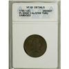 1795 1/2 C Plain Edge VF20 ANACS