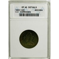 1803 1/2 C XF45 ANACS