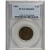 1826 1/2 C Brown MS62 PCGS