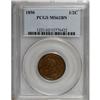 Image 1 : 1850 1/2 C Brown MS62 PCGS