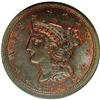 1851 1/2 C Brown MS63 NGC
