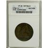 1794 1C Head of 1795 VF20 ANACS