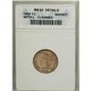 Image 1 : 1864 1C L On Ribbon Brown MS60 ANACS