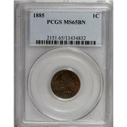 1885 1C Brown MS65 PCGS