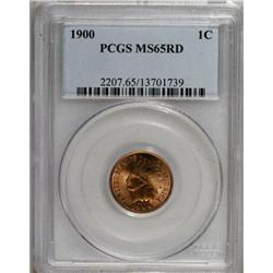 1900 1C Red MS65 PCGS