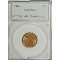 1906 1C Red MS65 PCGS