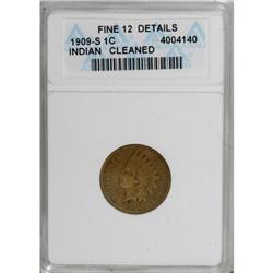 1909-S 1C F12 ANACS