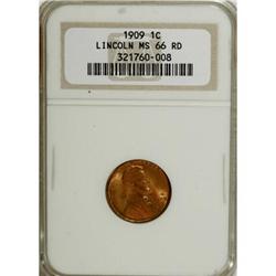 1909 1C Red MS66 NGC