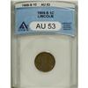 Image 1 : 1909-S 1C AU53 ANACS