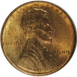 1909-S 1C Red and Brown MS65 PCGS