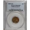 Image 1 : 1909-S 1C S Over Horizontal S Brown MS61 PCGS